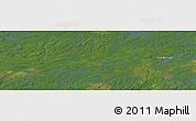 Satellite Panoramic Map of the area around 50° 55' 47" N, 91° 43' 29" W