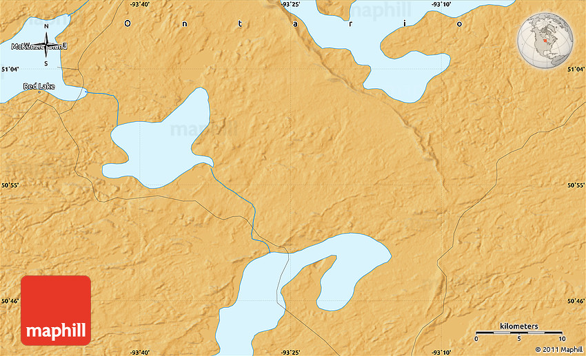 Political Map of McKenzie Island