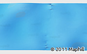 Physical 3D Map of the area around 50° 15' 48" S, 10° 58' 29" W