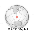 Outline Map of the Area around 50° 15' 48" S, 32° 22' 30" E, rectangular outline