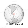 Outline Map of the Area around 50° 15' 48" S, 52° 37' 30" W, rectangular outline