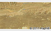 Satellite 3D Map of the area around 50° 15' 48" S, 69° 37' 30" W