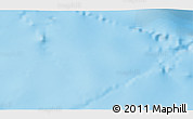 Physical 3D Map of the area around 50° 15' 48" S, 74° 1' 30" E
