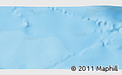 Political 3D Map of the area around 50° 15' 48" S, 74° 1' 30" E