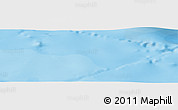 Political Panoramic Map of the area around 50° 15' 48" S, 74° 1' 30" E