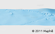Shaded Relief Panoramic Map of the area around 50° 15' 48" S, 74° 1' 30" E