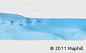 Shaded Relief Panoramic Map of the area around 50° 15' 48" S, 74° 52' 30" E