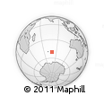 Outline Map of the Area around 50° 15' 48" S, 79° 7' 30" E, rectangular outline