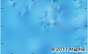 Physical Map of the area around 50° 39' 49" S, 130° 58' 29" E