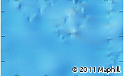 Shaded Relief Map of the area around 50° 39' 49" S, 130° 58' 29" E