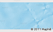 Shaded Relief 3D Map of the area around 50° 39' 49" S, 73° 10' 30" E