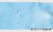 Shaded Relief 3D Map of the area around 50° 39' 49" S, 74° 52' 30" E