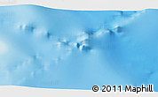 Shaded Relief 3D Map of the area around 50° 39' 49" S, 75° 43' 29" E
