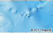 Shaded Relief Map of the area around 50° 39' 49" S, 75° 43' 29" E