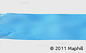 Shaded Relief Panoramic Map of the area around 50° 39' 49" S, 76° 34' 29" E
