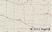 Shaded Relief Map of the area around 51° 19' 36" N, 103° 37' 30" W