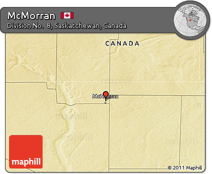 Physical 3D Map of McMorran