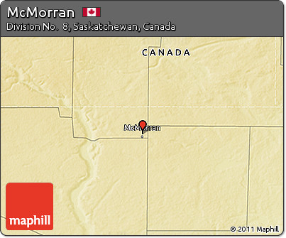 Physical 3D Map of McMorran