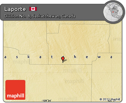 Physical Map of Laporte