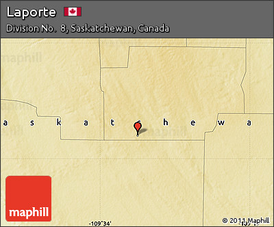 Physical Map of Laporte