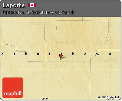 Physical Map of Laporte