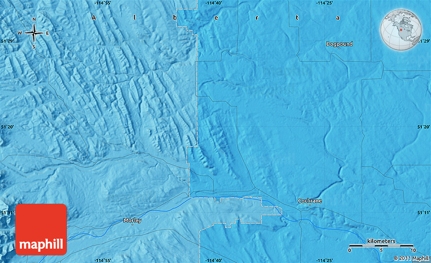 Political Map of Cochrane