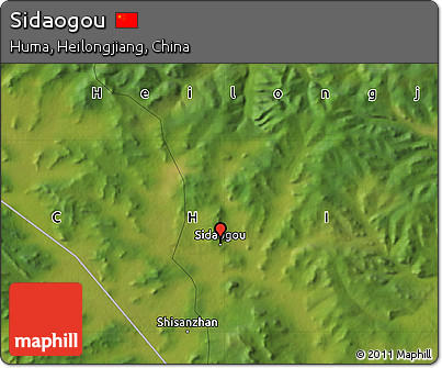 Satellite Map of Sidaogou