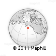 Outline Map of the Area around 51° 19' 36" N, 147° 49' 29" W, rectangular outline
