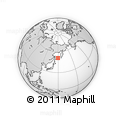 Outline Map of the Area around 51° 19' 36" N, 149° 40' 30" E, rectangular outline