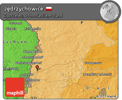 Political Map of Jędrzychowice