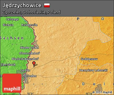 Political Map of Jędrzychowice