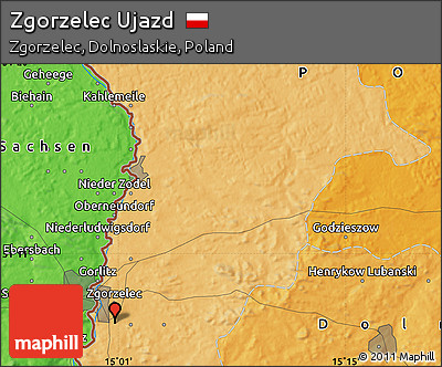 Political Map of Zgorzelec Ujazd