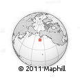 Outline Map of the Area around 51° 19' 36" N, 161° 25' 30" W, rectangular outline