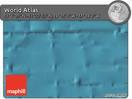 Satellite Map of the Area around 51° 19' 36" N, 17° 46' 29" W