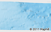 Physical 3D Map of the area around 51° 19' 36" N, 50° 4' 30" W