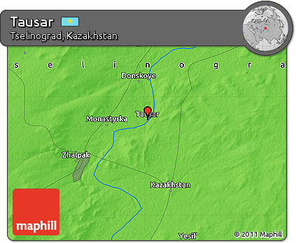 Political Map of Tausar