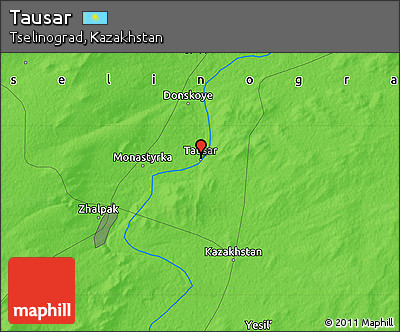 Political Map of Tausar