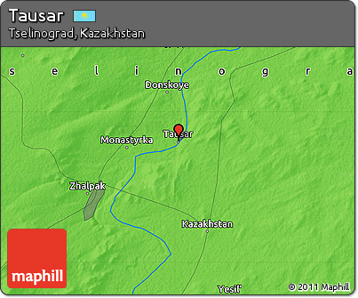 Political Map of Tausar