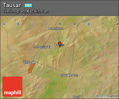 Satellite Map of Tausar