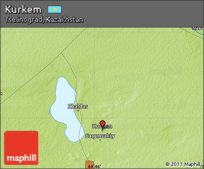 Physical Map of Kurkem