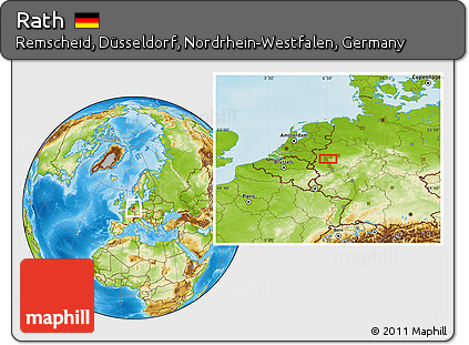 Physical Location Map of Rath