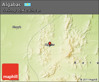 Physical Map of Algabas