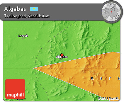 Political Map of Algabas