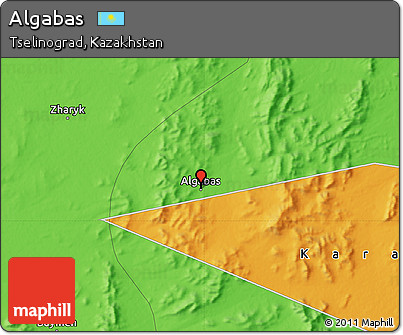 Political Map of Algabas
