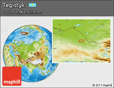 Physical Location Map of Tegistyk