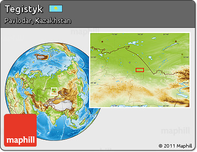 Physical Location Map of Tegistyk