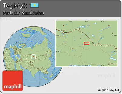 Savanna Style Location Map of Tegistyk