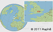 Savanna Style Location Map of Watford