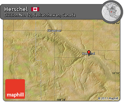 Satellite Map of Herschel