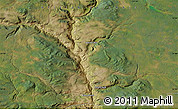 Satellite Map of the area around 51° 43' 18" N, 122° 19' 29" W